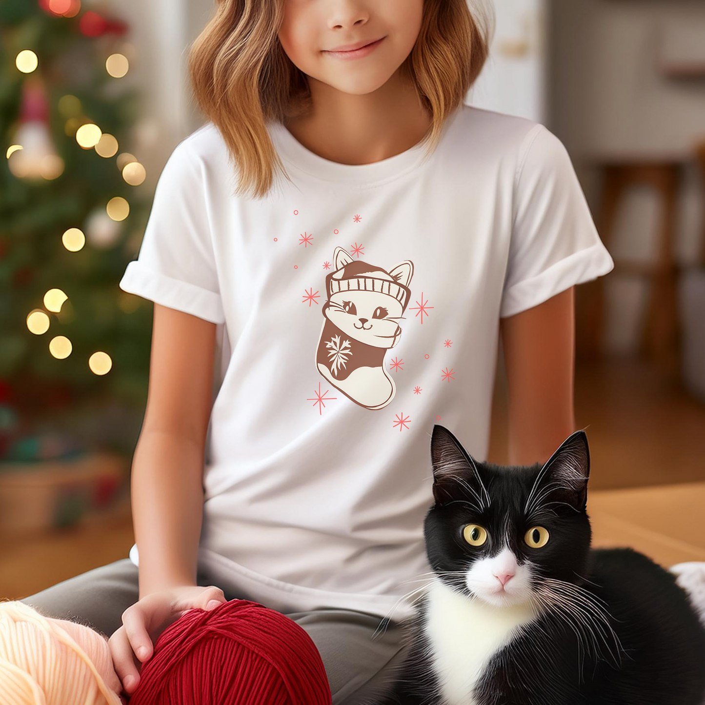 MITTEN KITTEN (Kids T-Shirt)