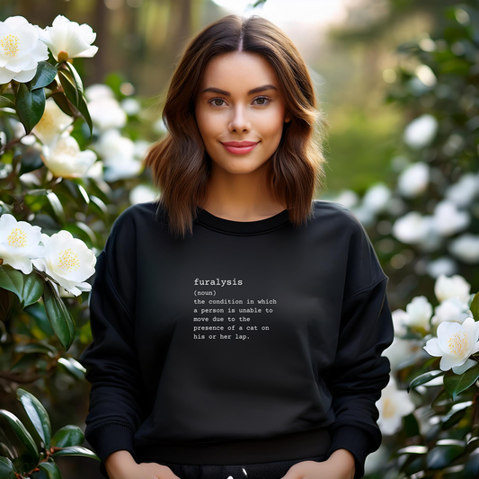 FURALYSIS DEFINITION SWEATSHIRT – Premium Black Cotton-Poly Blend
