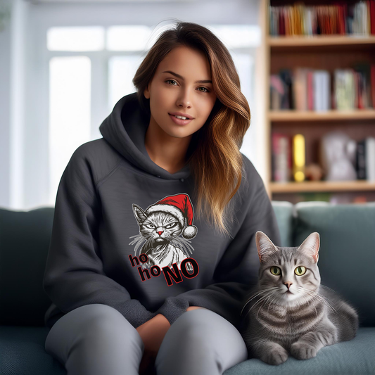 HO HO NO (Classic Unisex Pullover Hoodie)