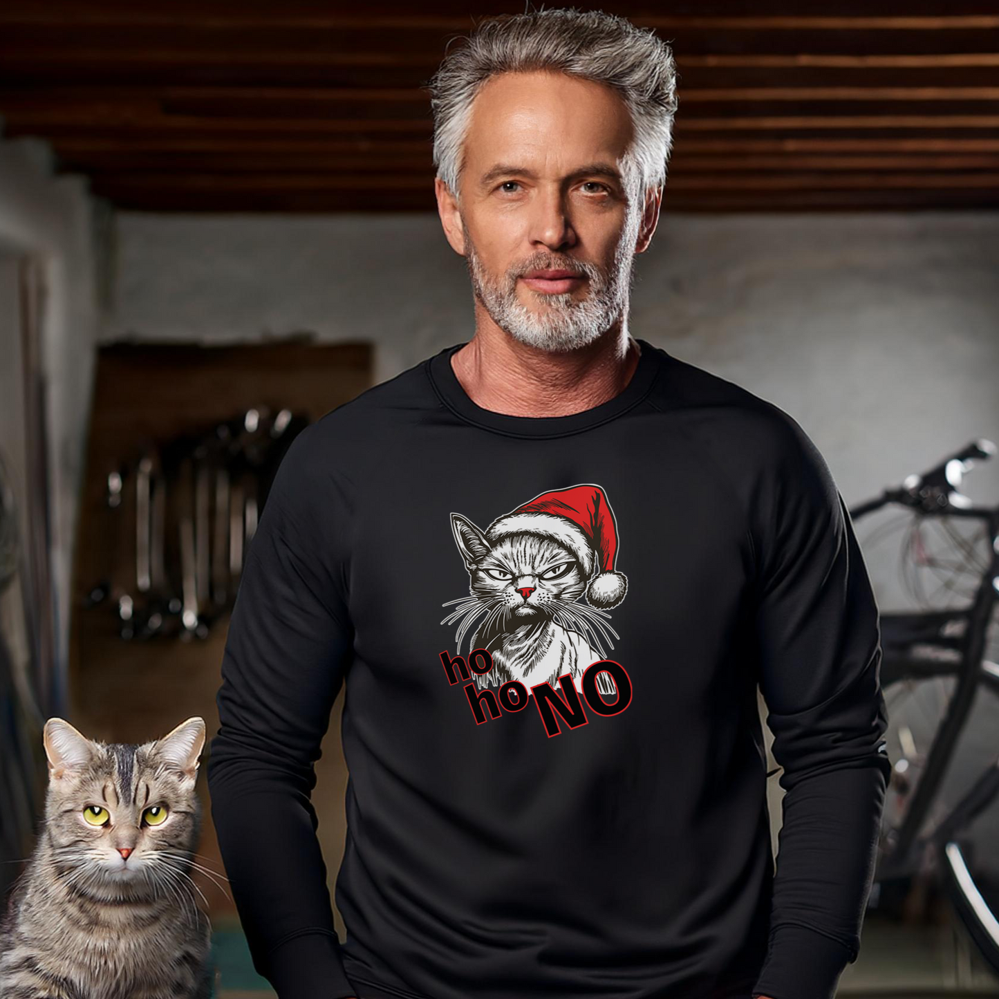 HO HO NO (Classic Unisex Crewneck Sweatshirt)