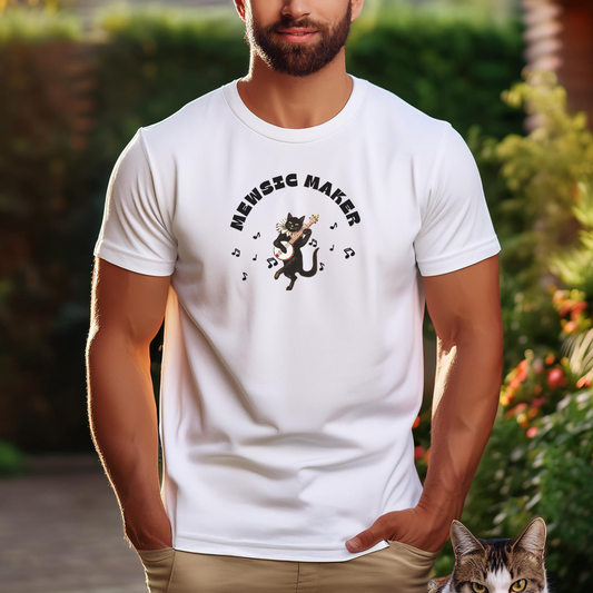 MEWSIC MAKER (Premium Unisex Crewneck T-Shirt)